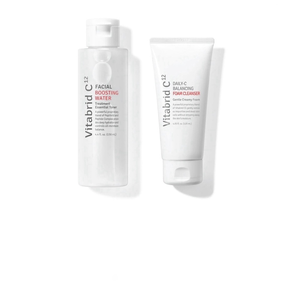 VITABRID C12 DailyC Balancing Foam Cleanser & VITABRID C12 Facial Boosting Water